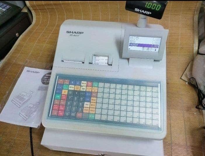 シャープレジスター　XE-A417　PC連携売上管理　最上位機種　244400