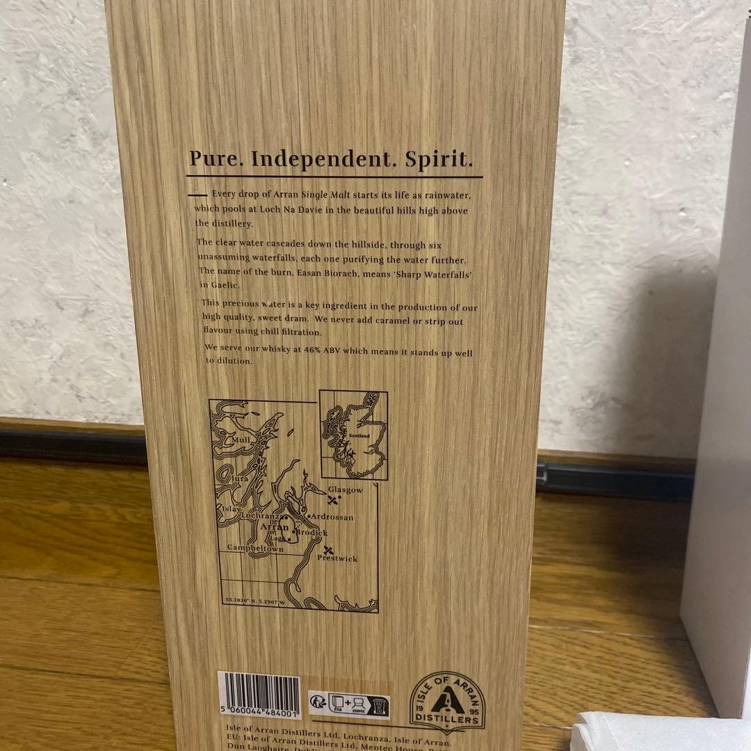 Arran 25年 700ml 白箱付き　完品　アラン