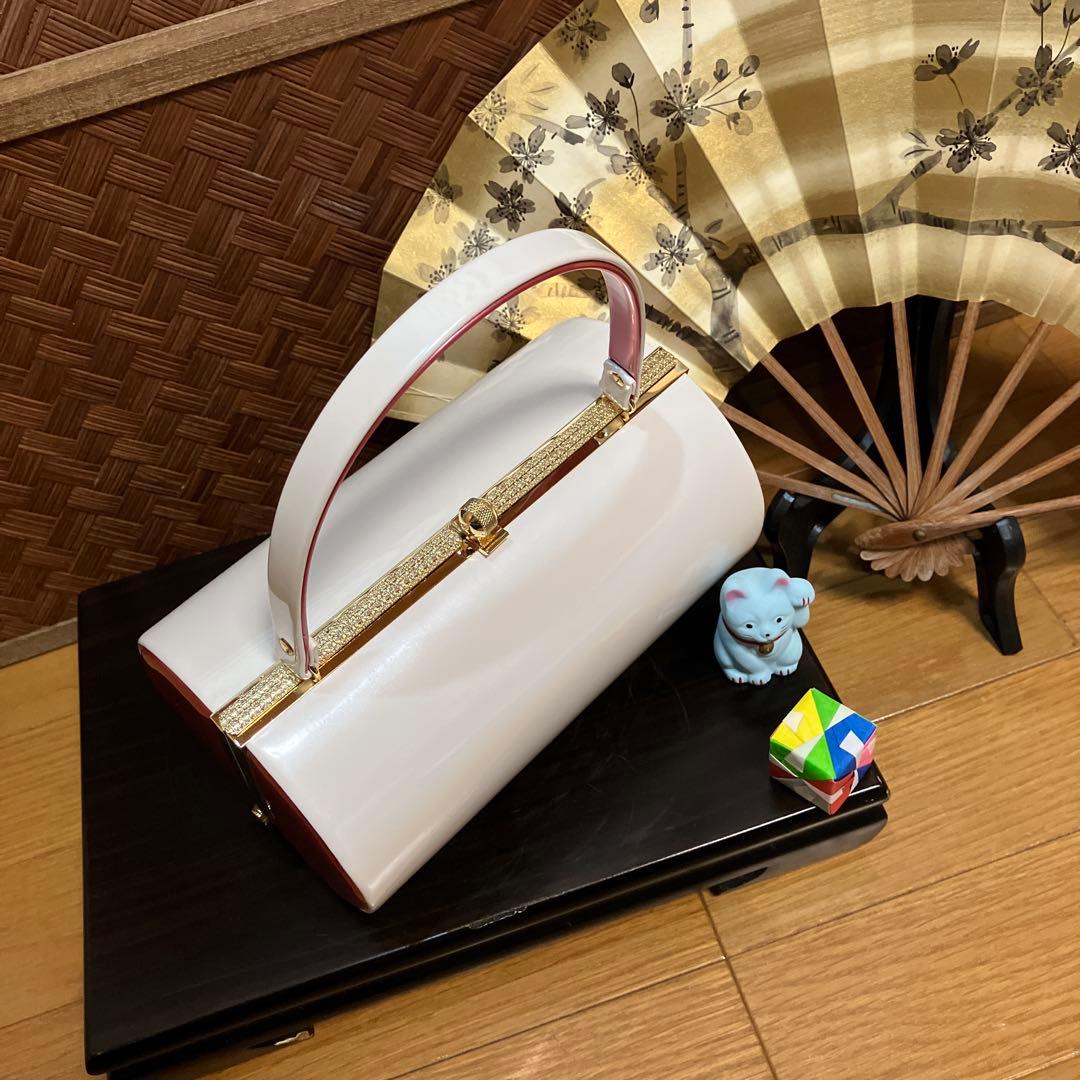 草履バッグセット❣️成人式 卒業式 前撮り等❣️人気のホワイト❣️Mサイズ 現品限り❣️