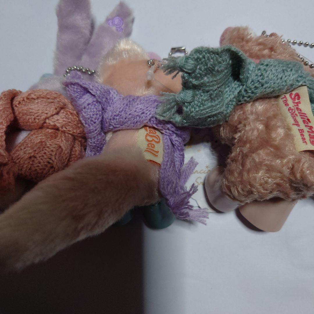 本日のみ値下セット売☆ダンシングスノーフレークスぬいぐるみチャーム(キーチェーン