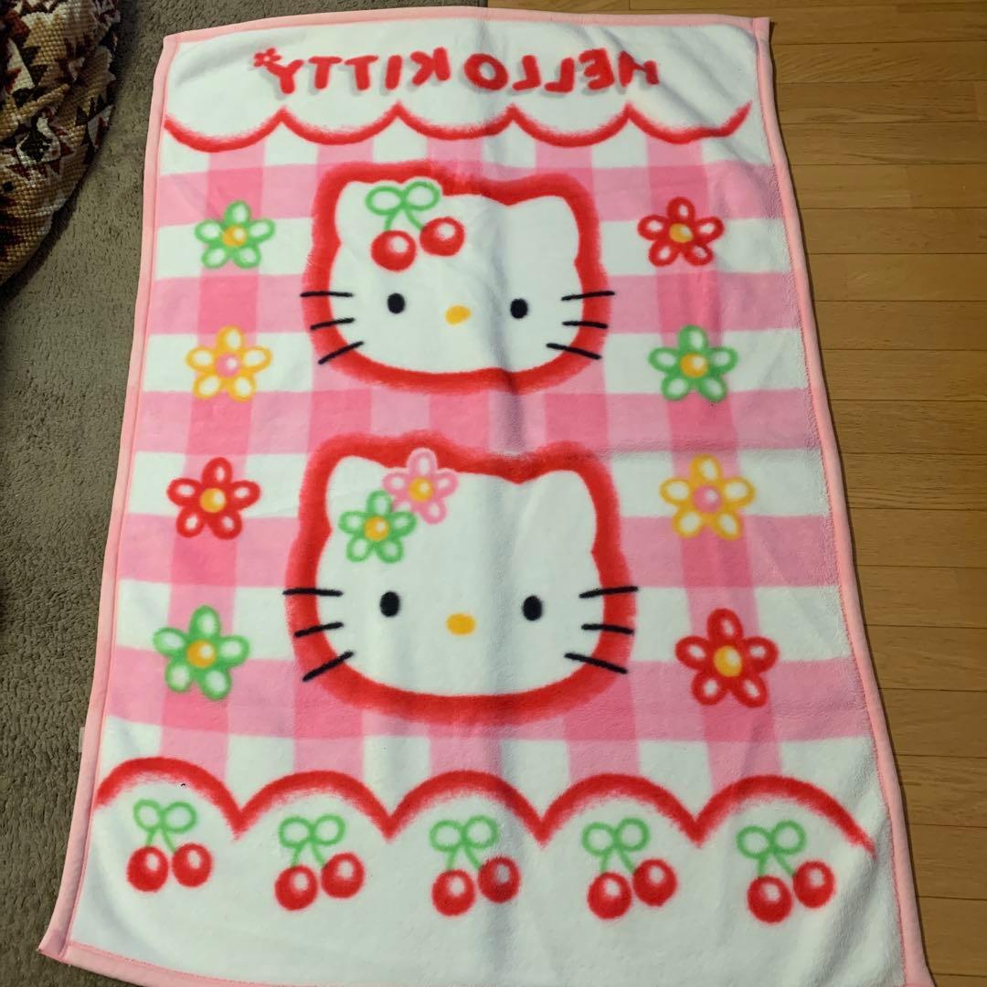 キティ　毛布