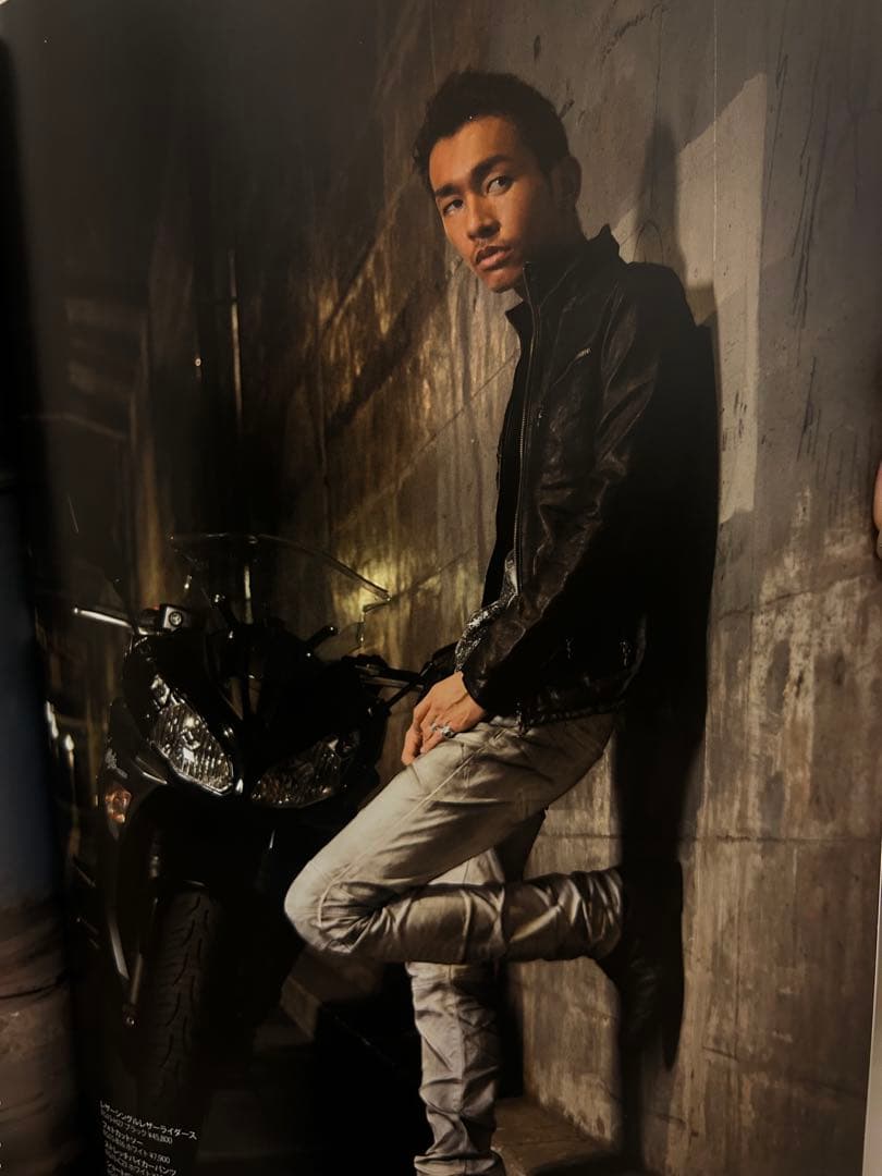 FUGA シングルレザーライダース　スタンドレザーライダース　羊革　ラムレザー