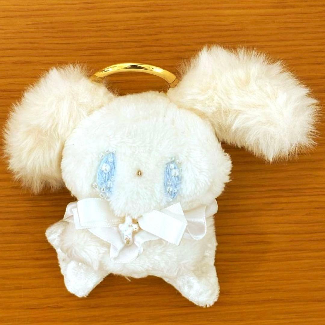 うさぎプラネット　聖・お蚕様　ミルキーブルー　ぬいぐるみ　マスコット