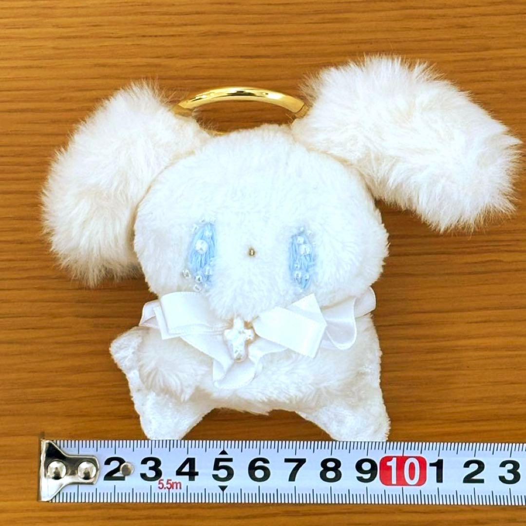 うさぎプラネット　聖・お蚕様　ミルキーブルー　ぬいぐるみ　マスコット