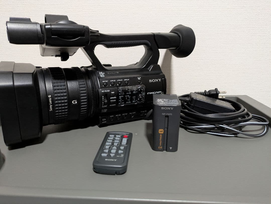 【値下げしました】SONY HXR-NX100【箱有・ズームリモコン・マイク付】