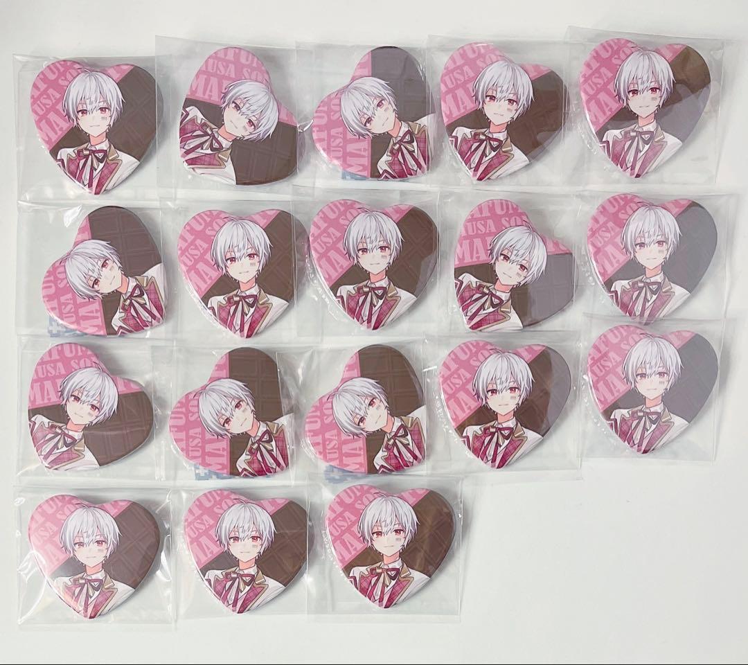 まふまふ バレンタイン 缶バッジ