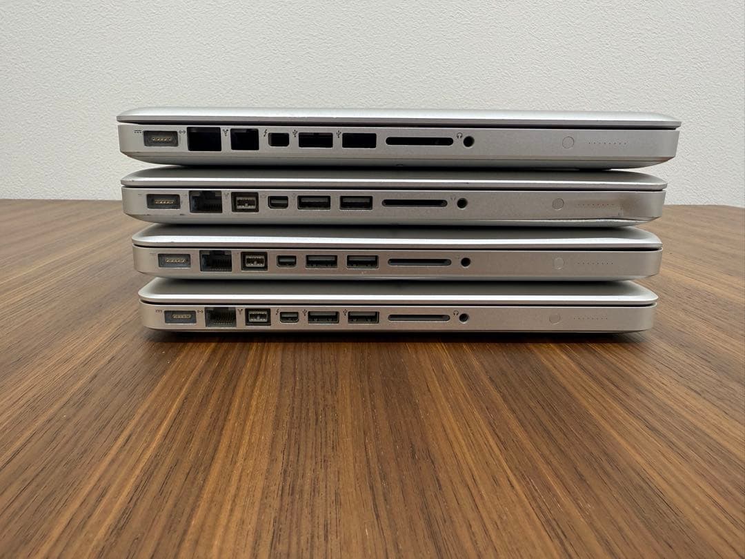 【ジャンク】MacBook Pro A1278 4台セット 部品取り 充電器付き