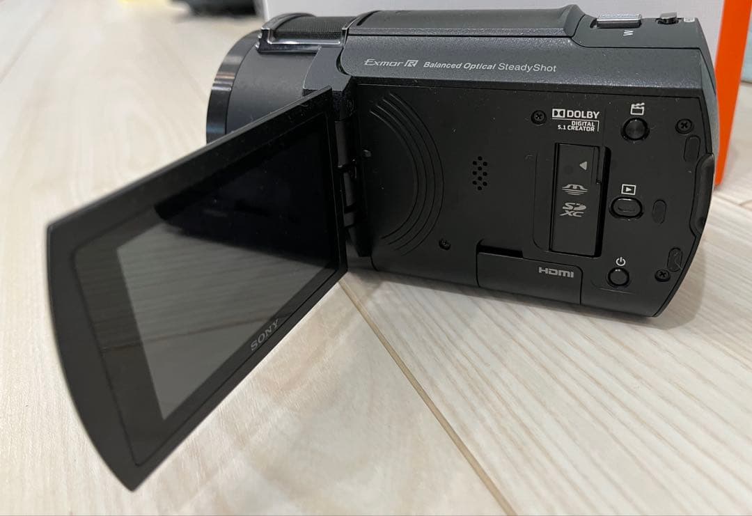 【美品】SONY ハンディカム FDR-AX45A 4K(ブラック)