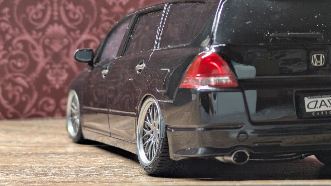 1/24 アオシマ オデッセイRB1 DAD 完成品