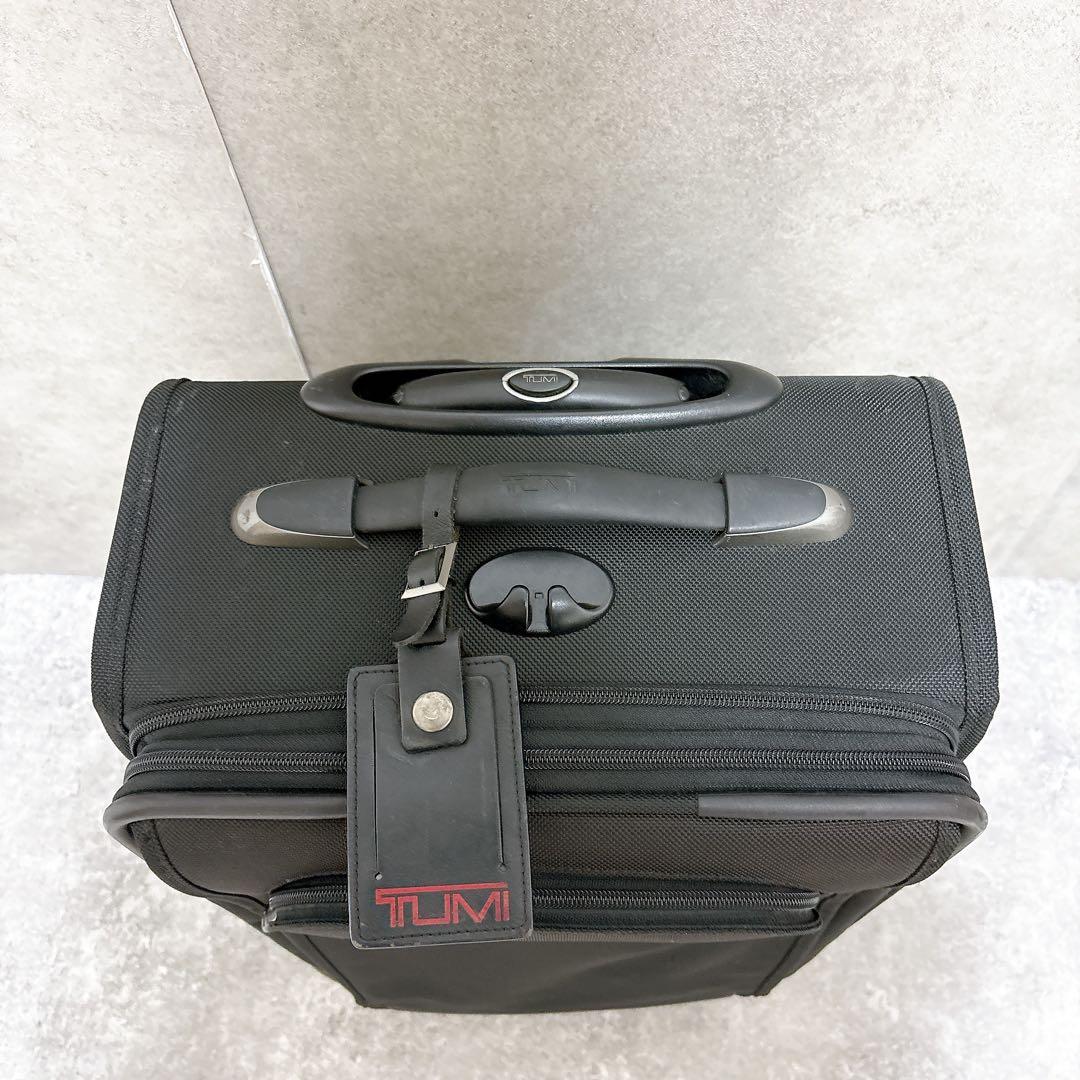 TUMIトゥミ キャリースーツケース 機内持ち込み可能 拡張 ビジネス 黒