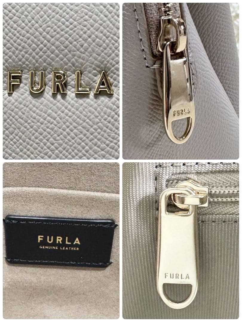 ✨保存袋付き✨フルラ 現行 ヴィットリア 2wayショルダーバッグ ベージュ