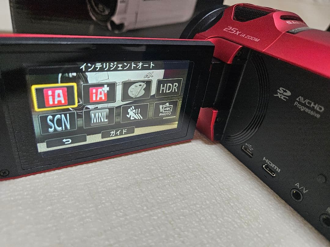 ★美品★ Panasonic HC-VX992M 4K レッド