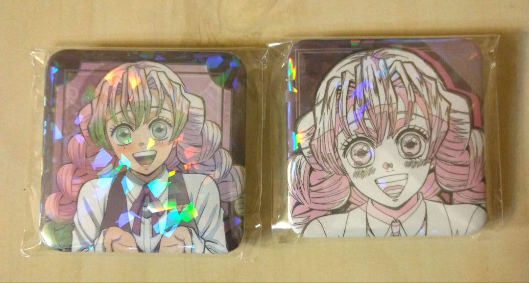 《第二弾》モクテルバー　缶バッジ　甘露寺蜜璃　鬼滅の刃　原画