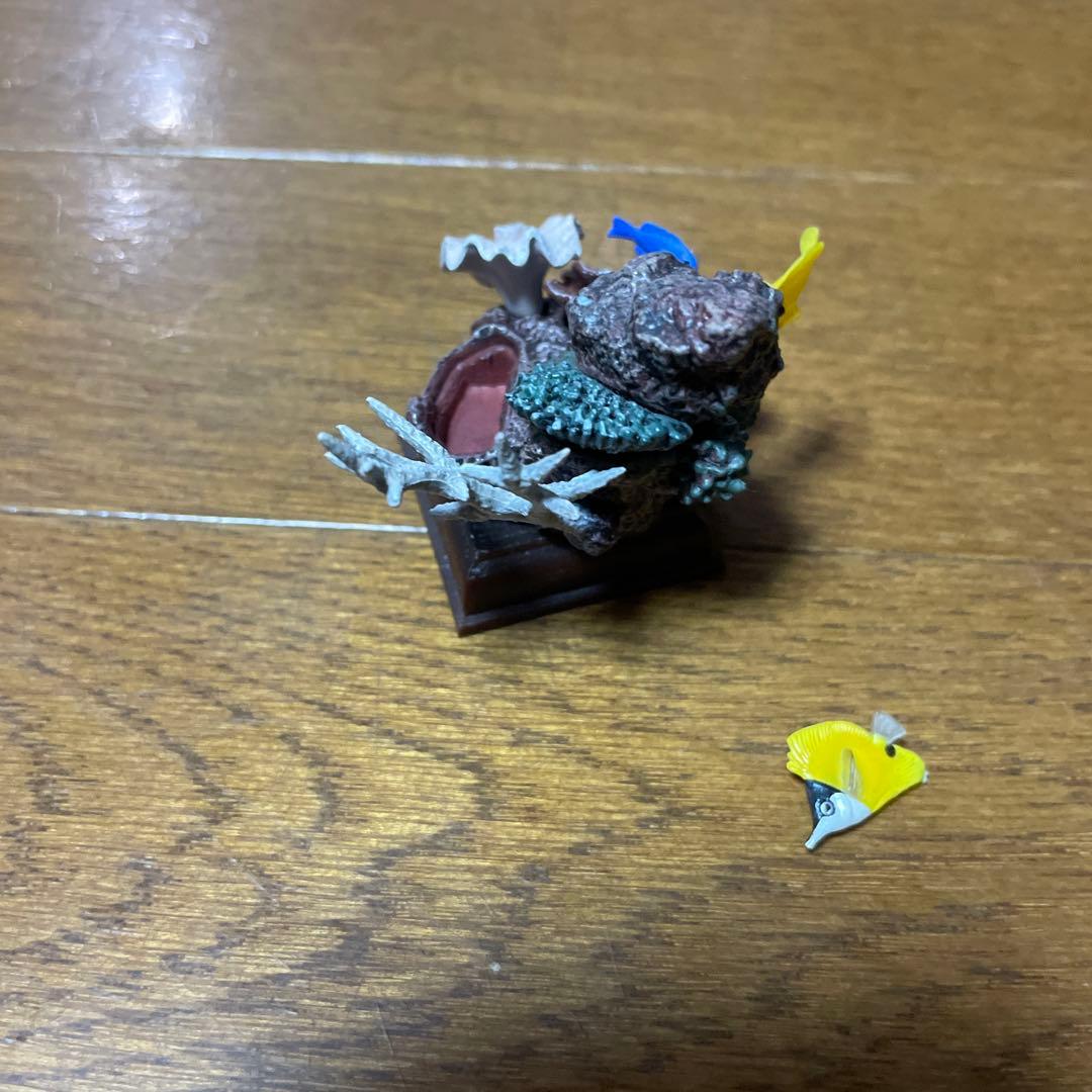 【海遊館限定】　海遊館ガチャガチャ　オニイトマキエイ　アオウミガメ