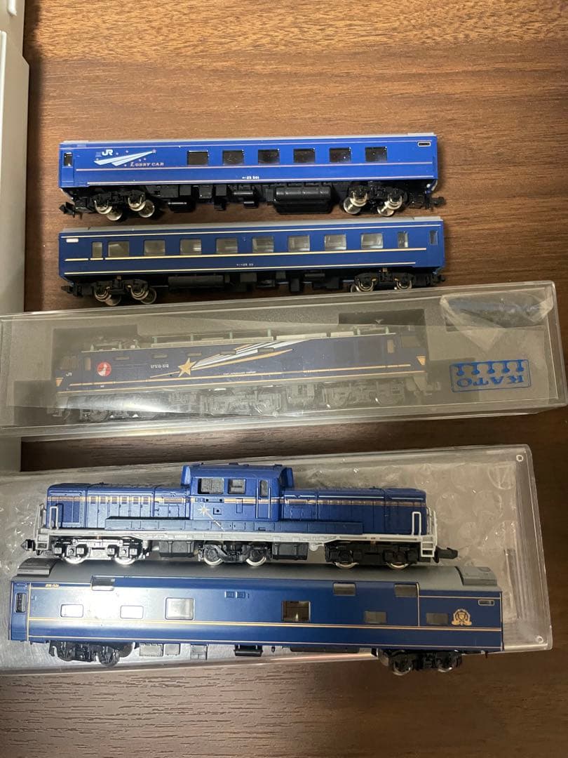 TOMIX Nゲージ 北斗星 夢空間 室内灯付きDENSHA.me 機関車セット