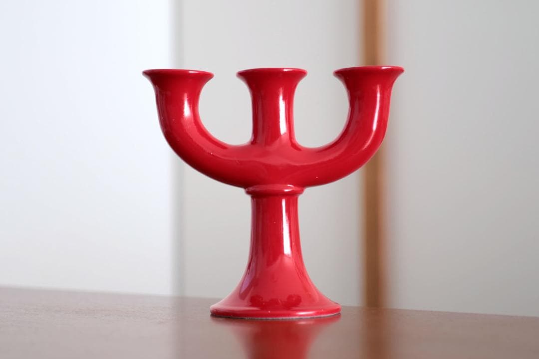 Lisa Larson リサラーソン キャンドルスタンド 燭台 19158