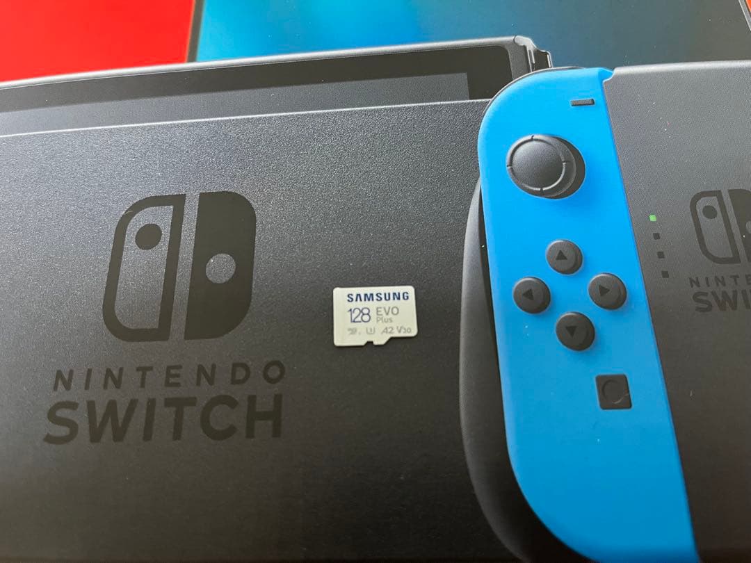 Nintendo Switch(バッテリー強化版) ネオンレッド／ネオンブルー