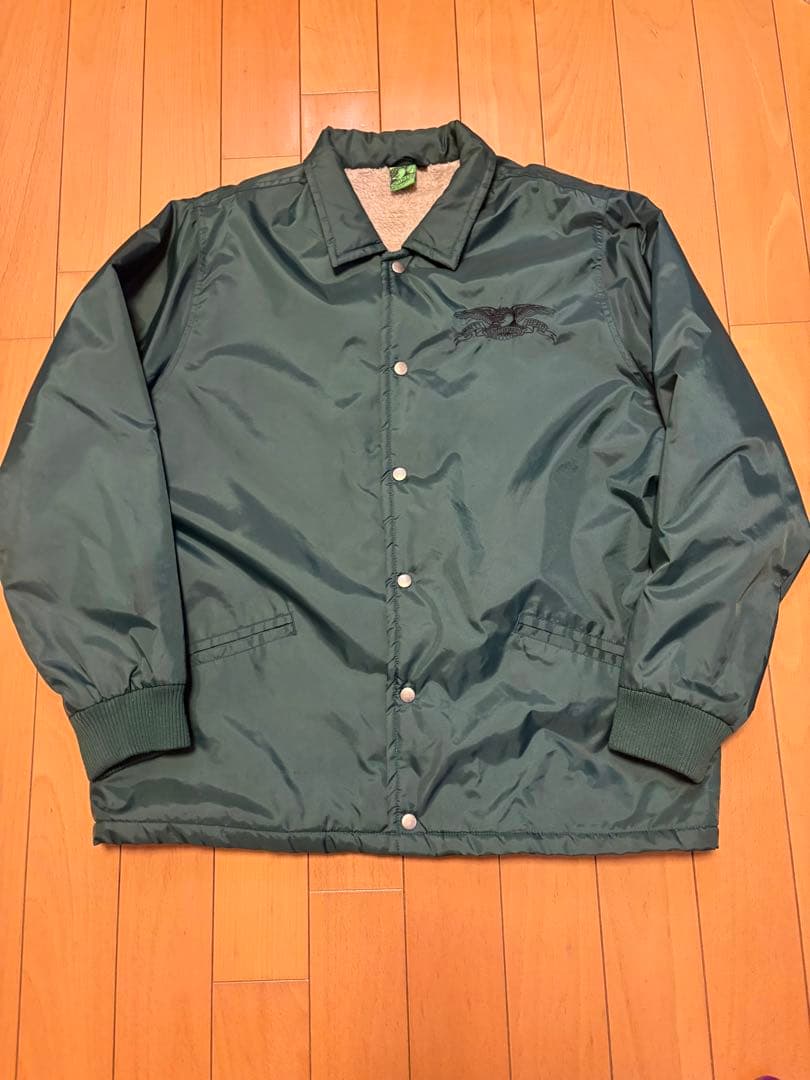 アンチヒーロー　ANTIHERO ダークグリーン コーチジャケット Mサイズ