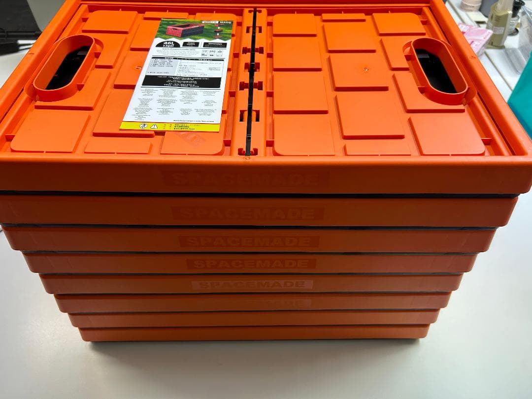 送料無料 コストコ 折りたたみコンテナ 46L 8個セット新品未使用