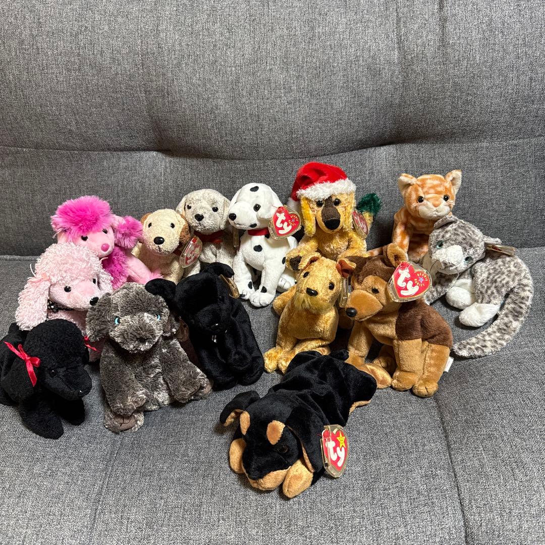 ty ⭐︎Beanie Babiesビーニーベイビーズ　犬　ねこ　ぬいぐるみ　大量