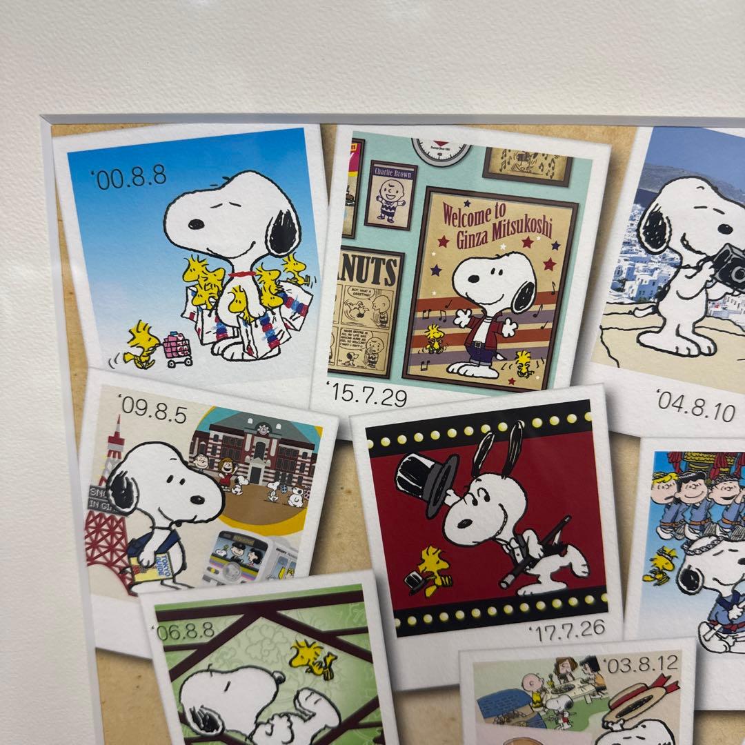 【激レア】スヌーピー　アート絵　SNOOPY　銀座三越