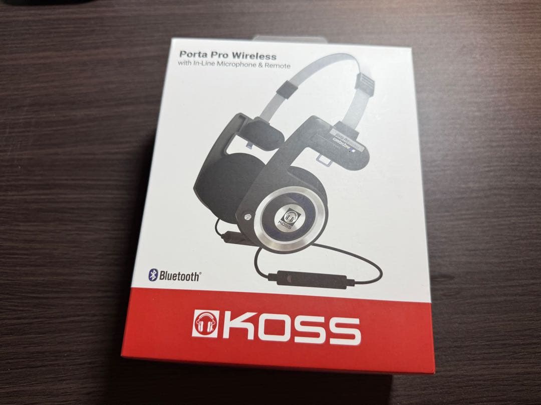 中古 KOSS Porta Pro Wireless ワイヤレスヘッドフォン