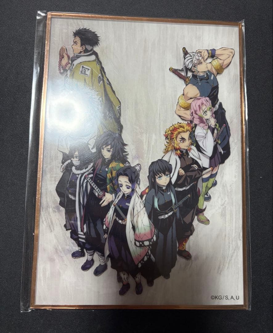 鬼滅の刃　鬼滅シアター　キービジュアルアクリル色紙　柱合会議・蝶屋敷編