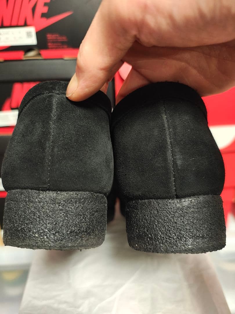 Clarks × Supreme Wallabee \"Black\"