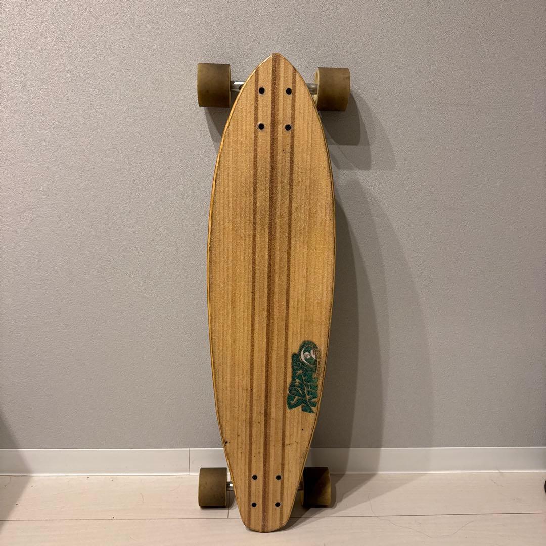 ロングスケートボード 竹の木　バンブー　コンプリート