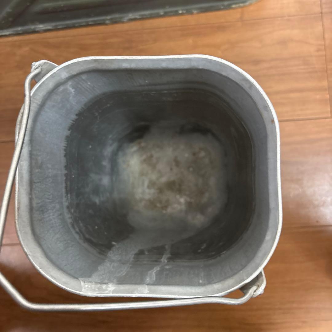 80s 米軍　実物　フードコンテナ ODグリーン 送料無料　①