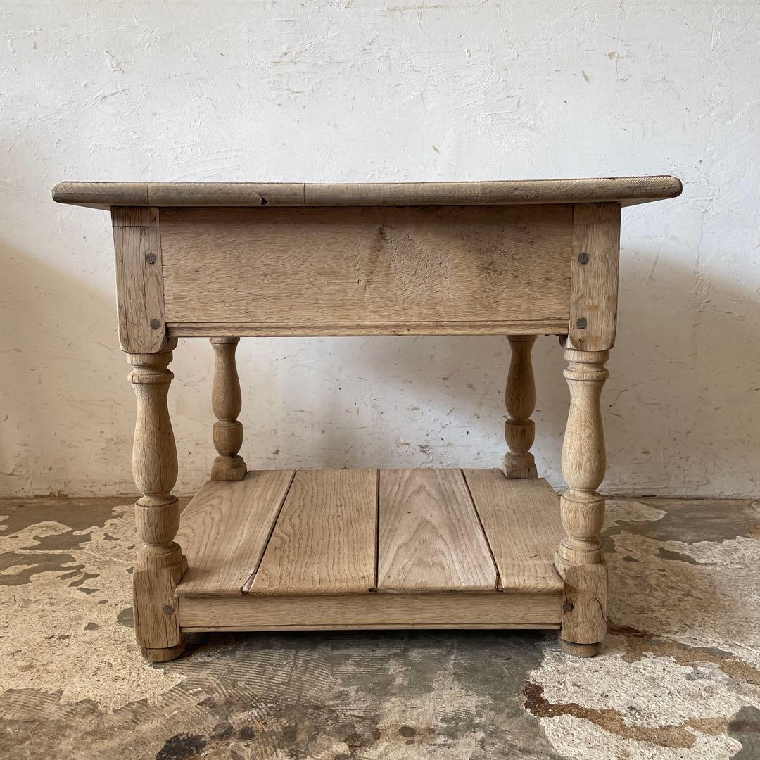 年末・年始SALE ビンテージ ドロワーサイドテーブル ベッドサイド　剥離