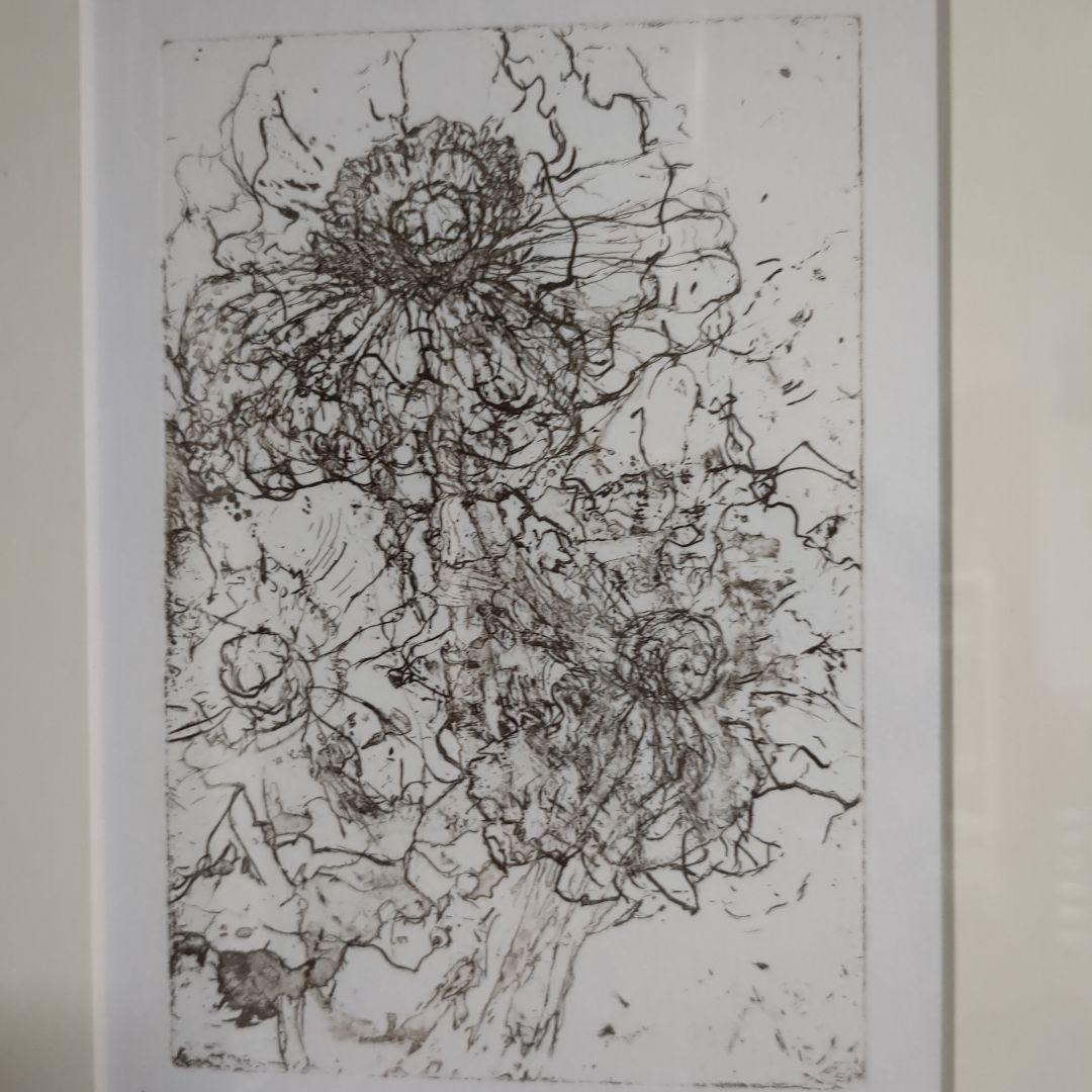 お値下げ✦大川みゆき氏(銅版画家)銅版画3/20