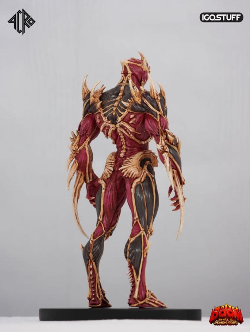 新品未開封 ACRO KAIJU DOOM ヒーローデーモン ソフビ塗装済完成品