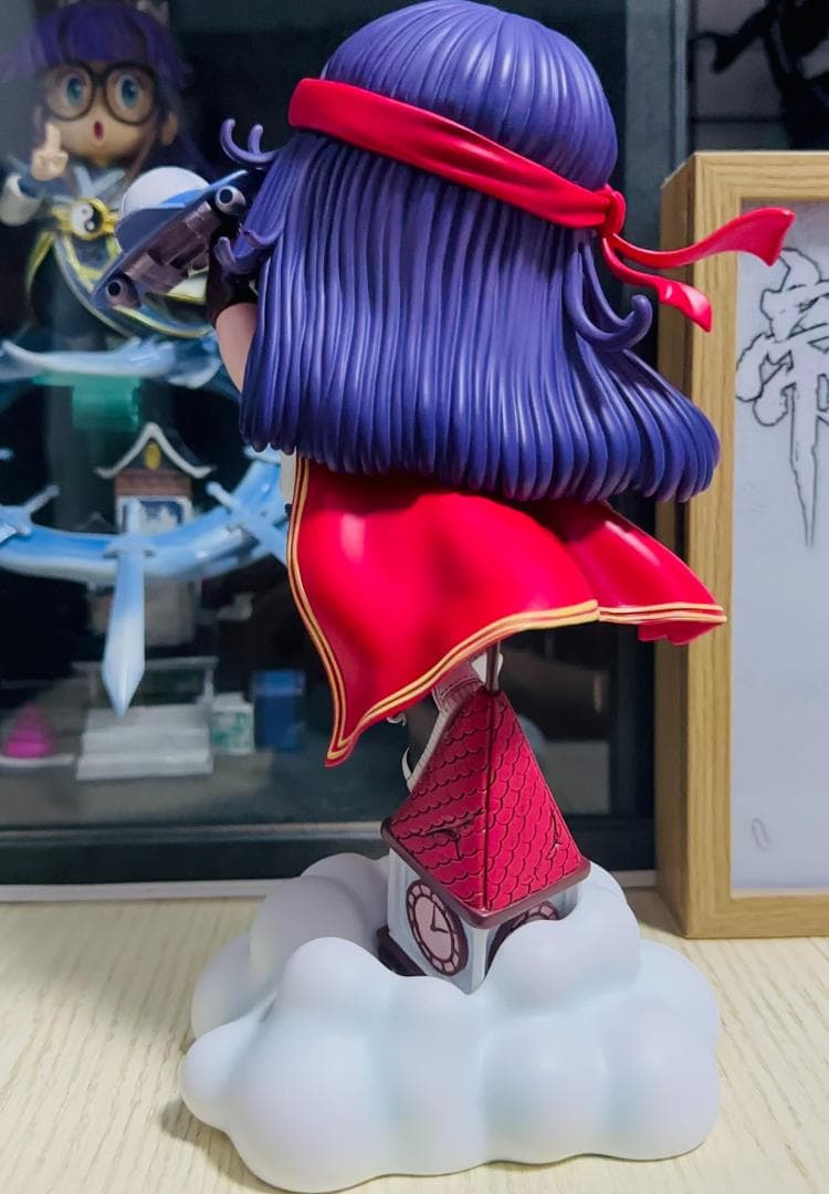 Dr.スランプ アラレちゃん アラレです 樹脂 彫刻 フィギュア