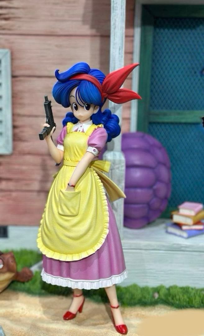 ドラゴンボール フィギュア 銃を持ったキャラクター約32cm