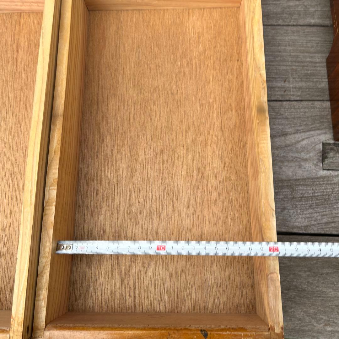 ヴィンテージ引き出し棚2個セット