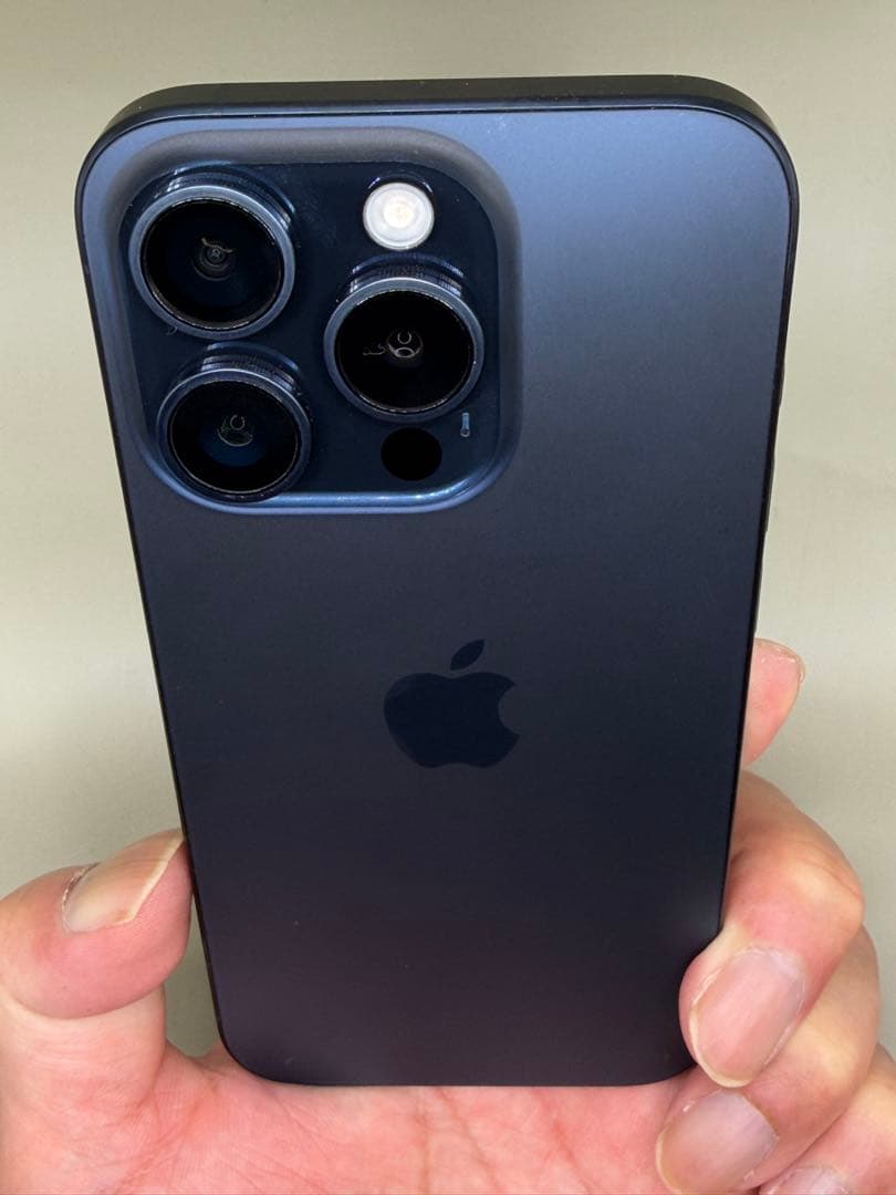 Apple iPhone 15 Pro ブルーチタニウム 本体