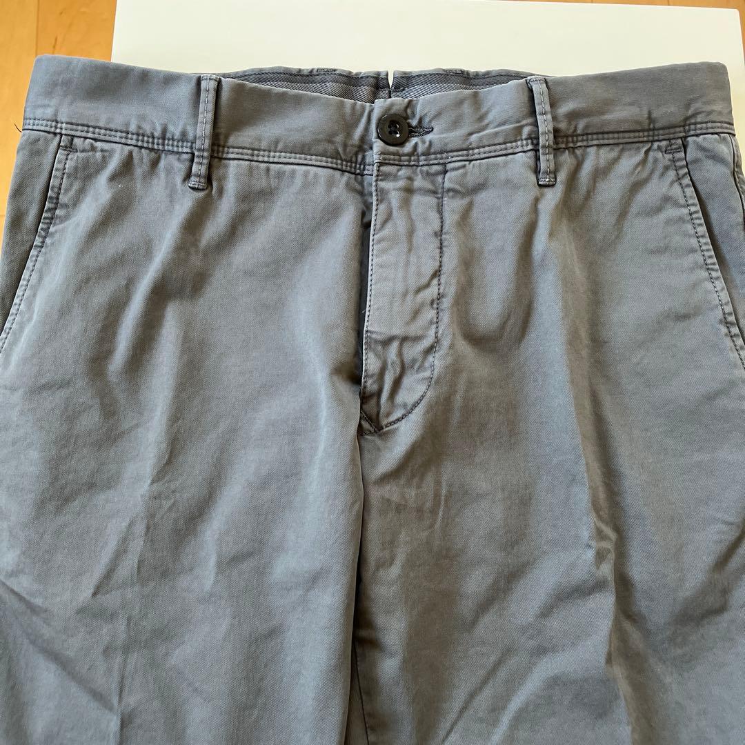 INCOTEX ガーメントダイ オーガニックコットン パンツ チノパン 31