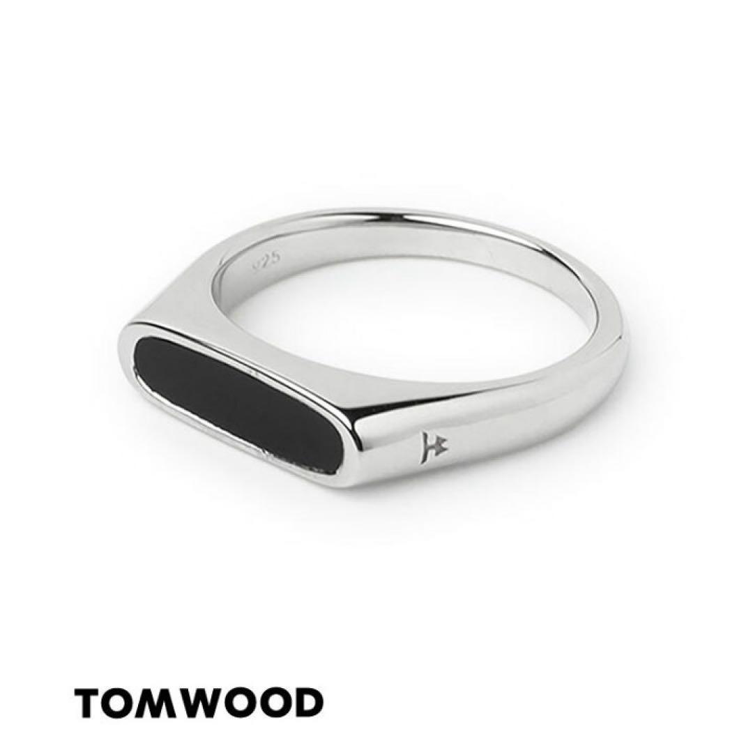 新品 TOMWOOD トムウッド Mario Ring Onyx 62