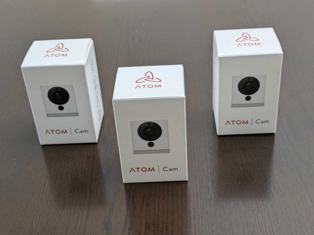 ATOM Cam 3個セット【未開封・新品】