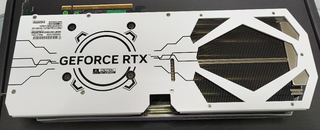 けやきご購入お控え下さい。GALAX RTX4070ti 12GB