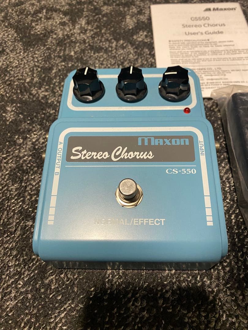 Maxon CS-550 ステレオコーラスエフェクター
