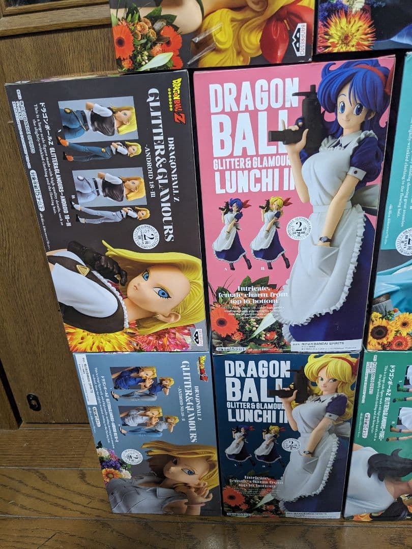 ドラゴンボールGLITTER&GLAMOURS ブルマ ランチ 18号　ビーデル