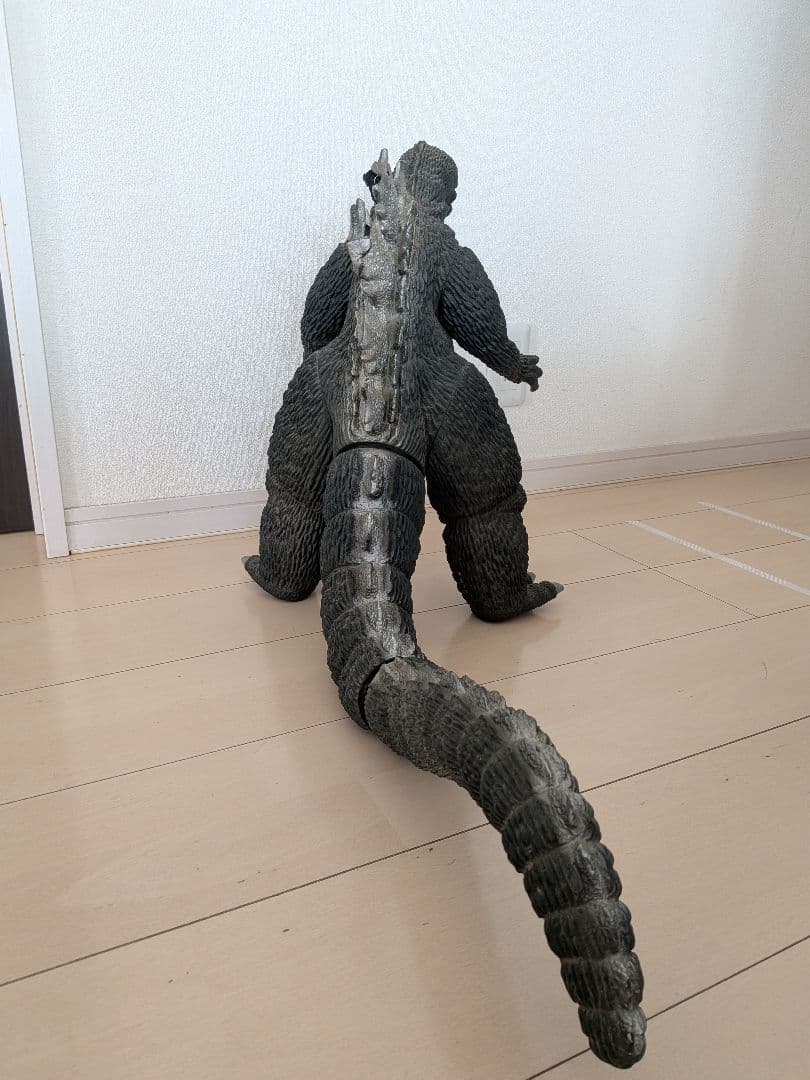 【激レア】ゴジラ特大フィギュア 1988年バンダイ 東宝 ソフビ