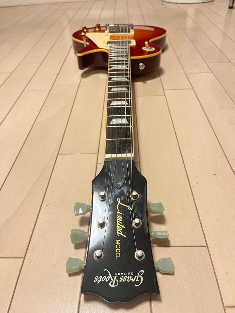 美品 グラスルーツ レスポール limited edition