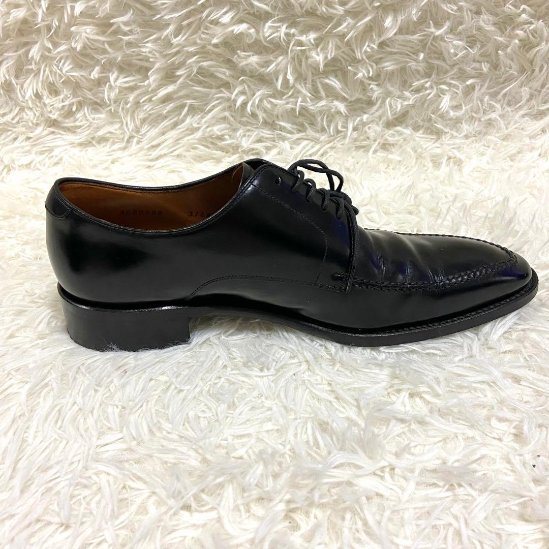 美品 REGAL Uチップ ビジネス シューズ 革靴 25.0 黒 316R