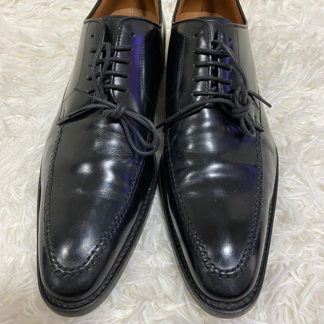 美品 REGAL Uチップ ビジネス シューズ 革靴 25.0 黒 316R