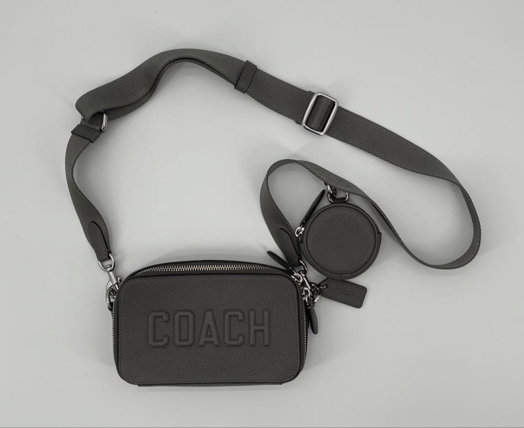 貞子 コーチ チャーター スリム クロスボディ ショルダーバッグ
