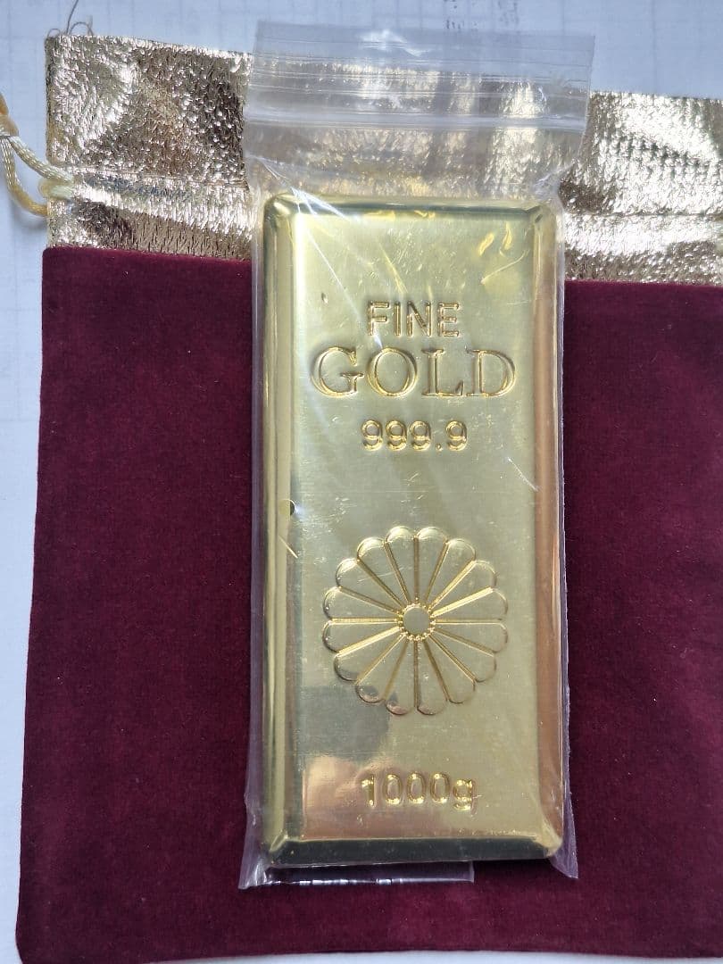 ✴️【大型金塊】ゴールドバー