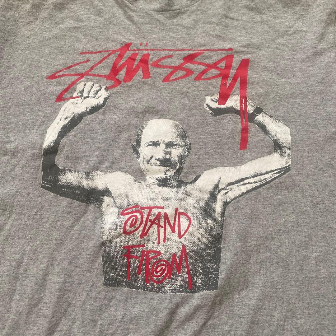 old stussy stand firm tシャツ サイズL